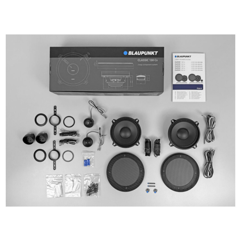 Blaupunkt CLASSIC 130 Cs, 5.25 tommer kitsystem