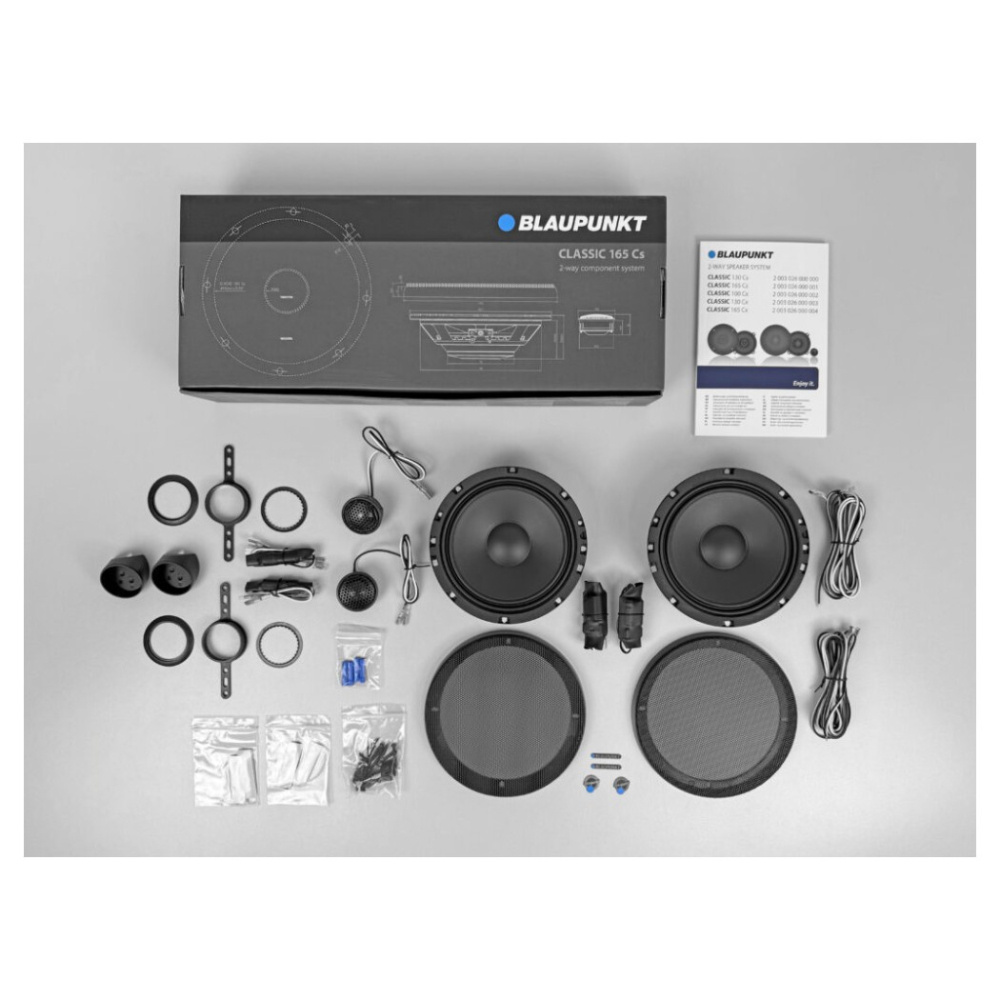 Blaupunkt CLASSIC 165 Cs, 6,5-tommers kitsystem
