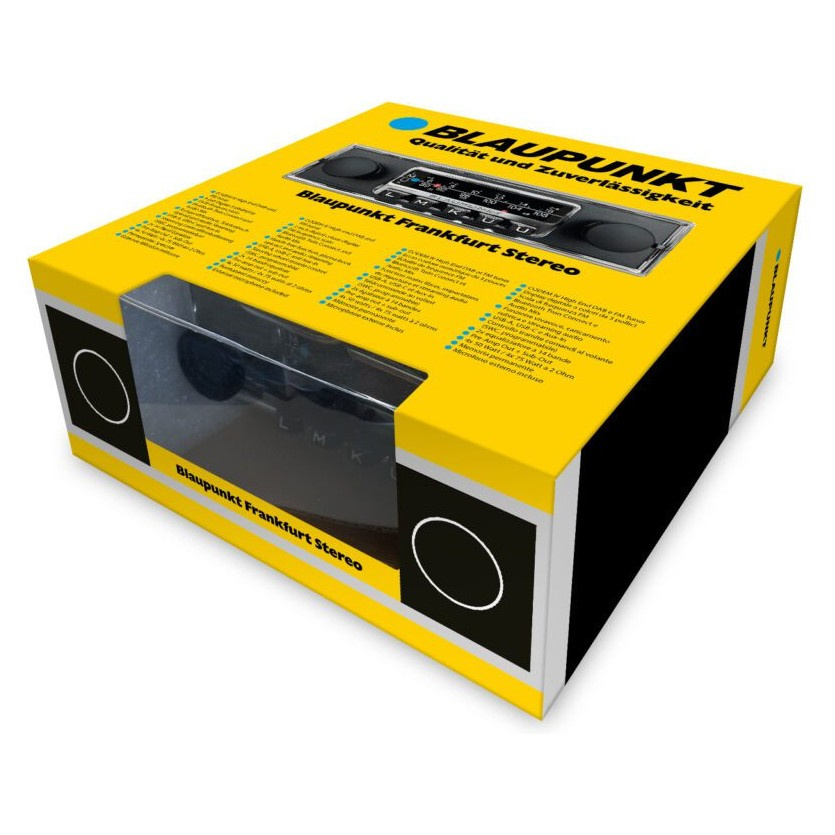 Blaupunkt Frankfurt Stereo, moderne retrostereo med sort front