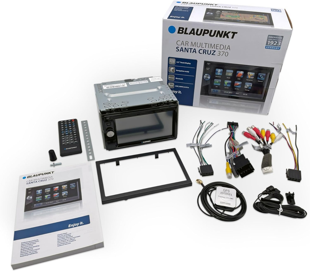 Blaupunkt Santa Cruz 370, dobbelt-DIN med Bluetooth