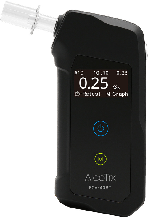 Alcotrx FCA 40BT, alkometer med Bluetooth