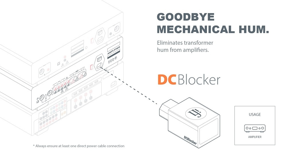 iFi Audio DC Blocker Plus, jævnstrømseliminator