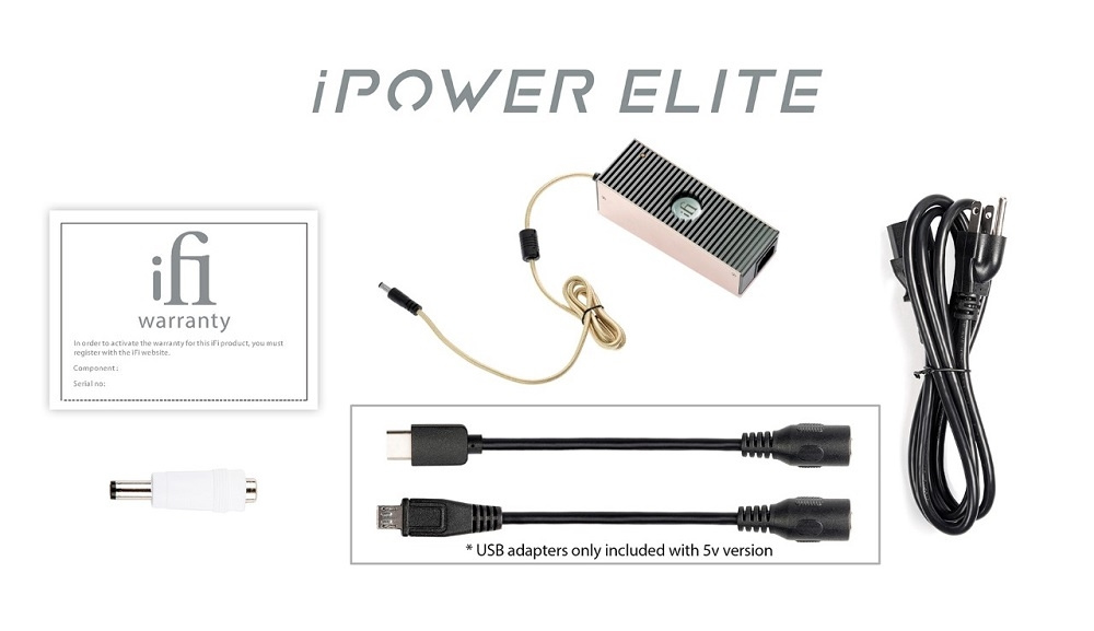 iFi Audio iPower Elite netadapter, 12V / 4A