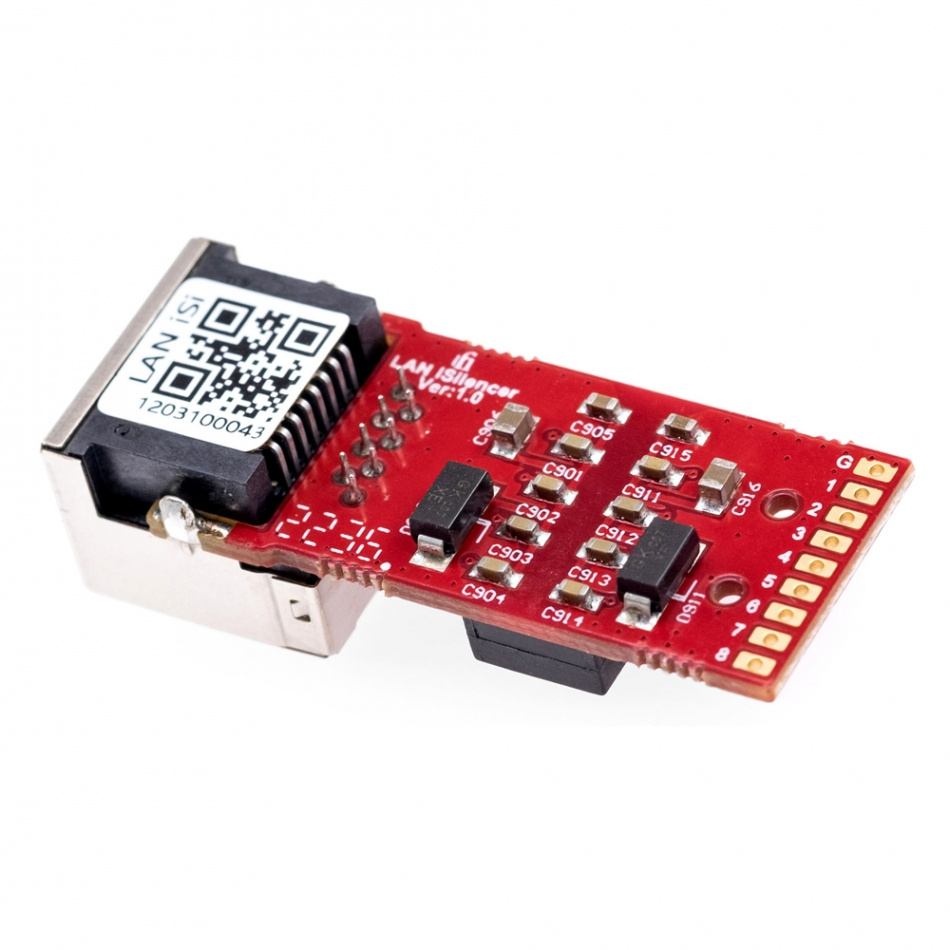 iFi Audio LAN iSilencer, galvanisk isolation for Ethernet