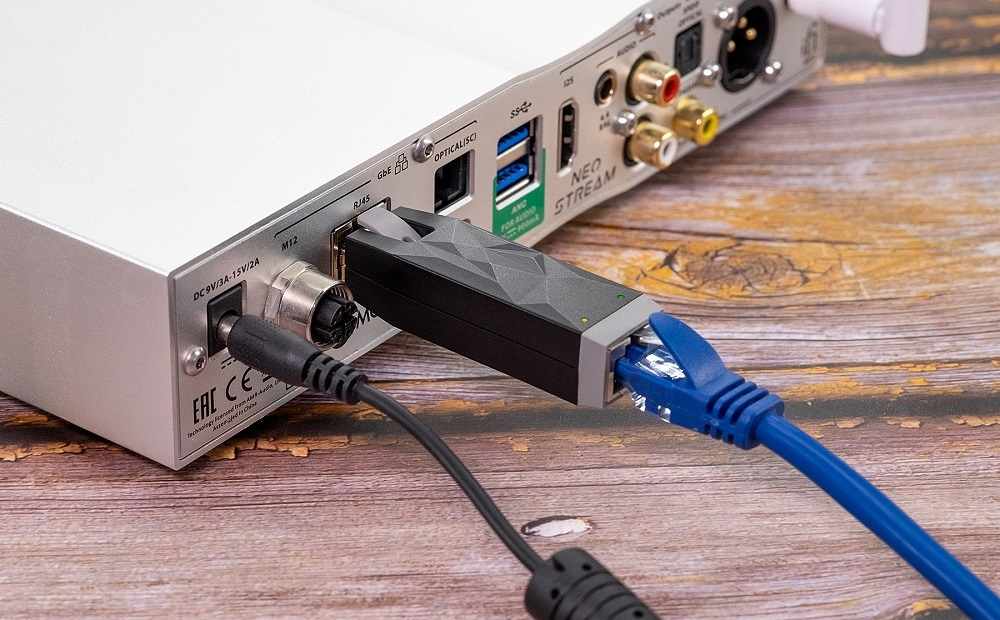 iFi Audio LAN iSilencer, galvanisk isolation for Ethernet