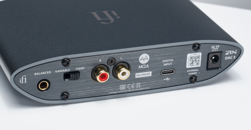 iFi Audio Zen DAC 3, USB-DAC med USB-C & hovedtelefonudgang