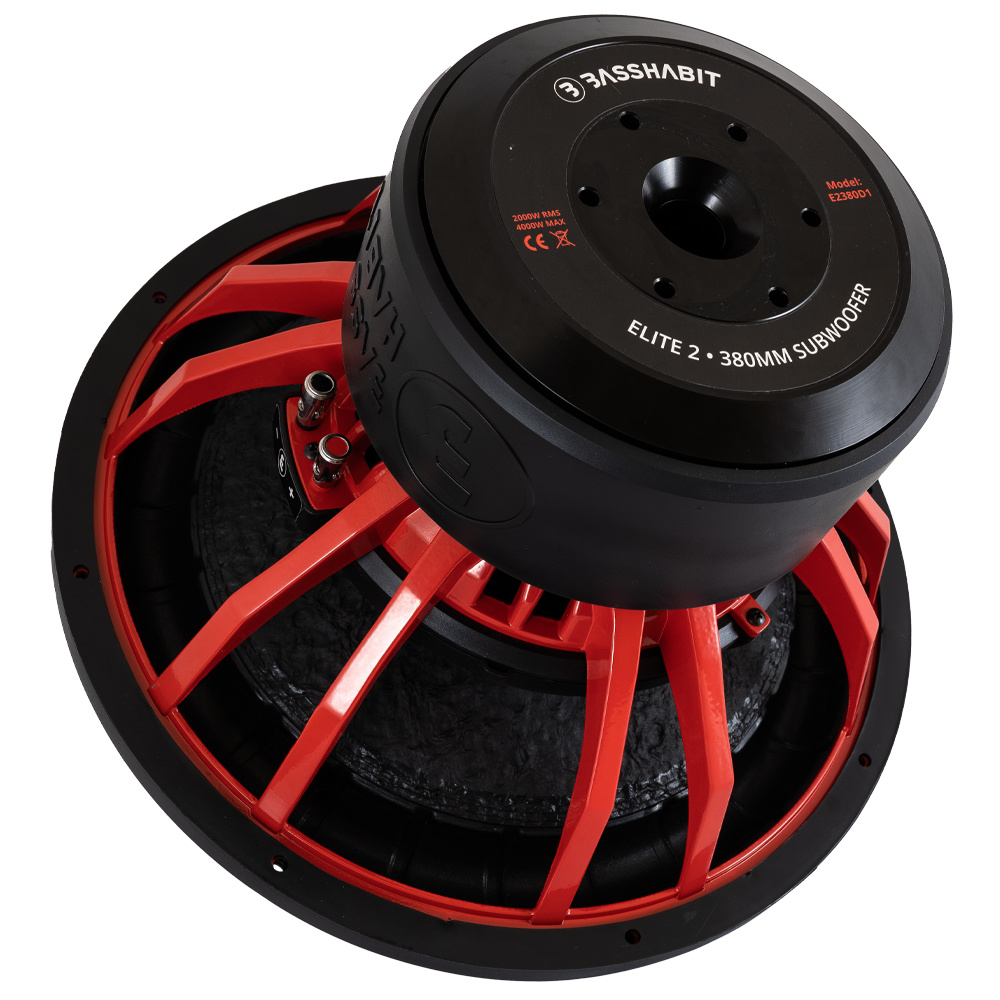 Bass Habit Elite 2 E2380D1, 15 tommers subwoofer
