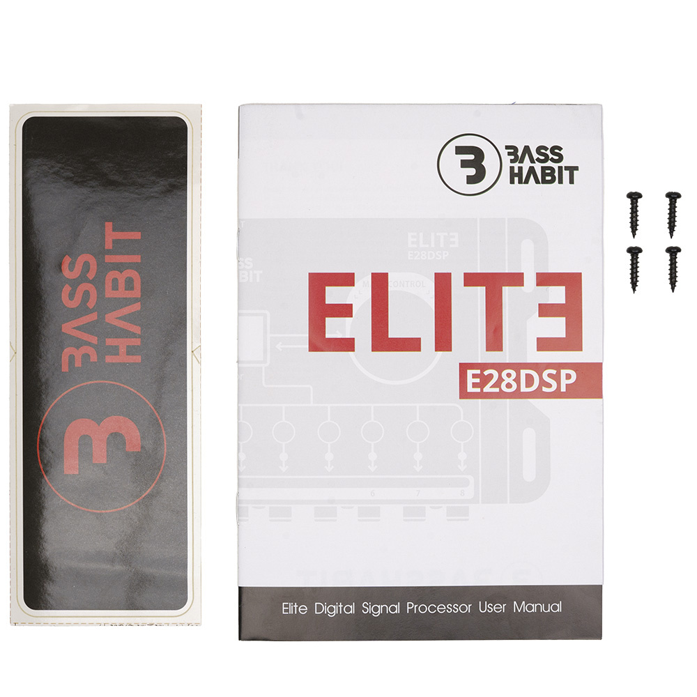 Bass Habit Elite E28DSP, kraftfuld lydprocessor