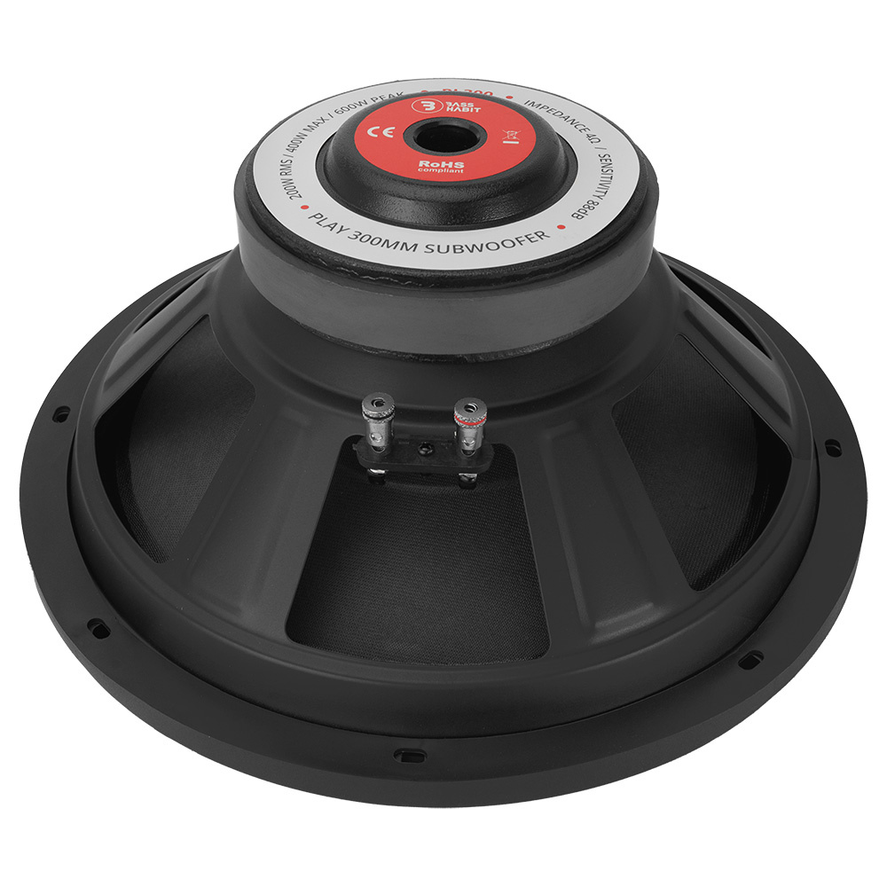 Bass Habit Play PL300, 12 tommers subwoofer