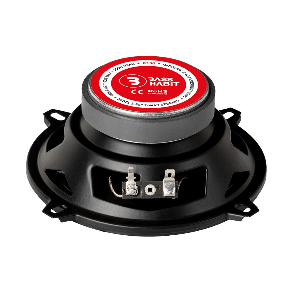 Bass Habit Rebel R130, prisvenlige 5.25 tommer koaksialhøjttalere