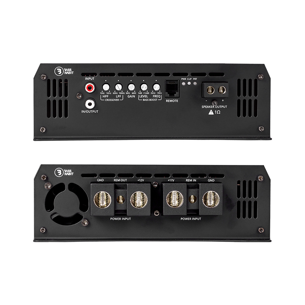 Bass Habit SPL ELITE 8000.1D1, ekstremt strømstærkt monoblock