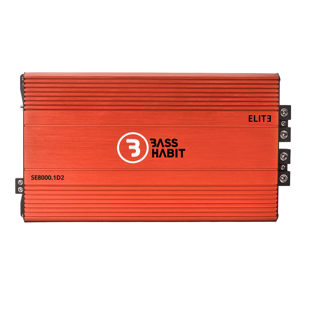 Bass Habit SPL ELITE 8000.1D2, ekstremt strømstærkt monoblock