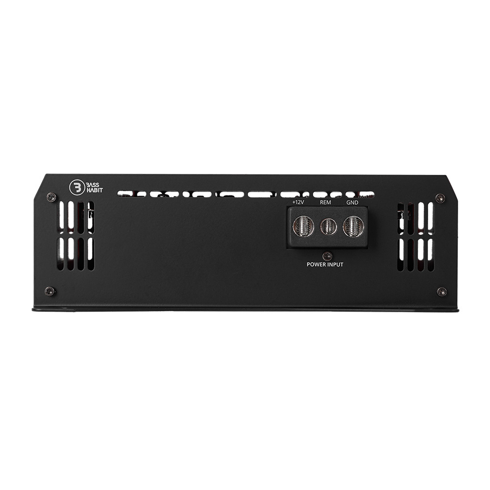 Bass Habit SPL ELITE 850.2DF, strømsikkert tokanals forstærker