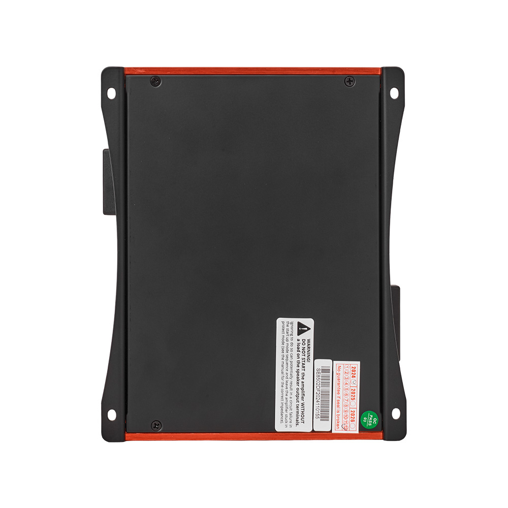 Bass Habit SPL ELITE 850.2DF, strømsikkert tokanals forstærker