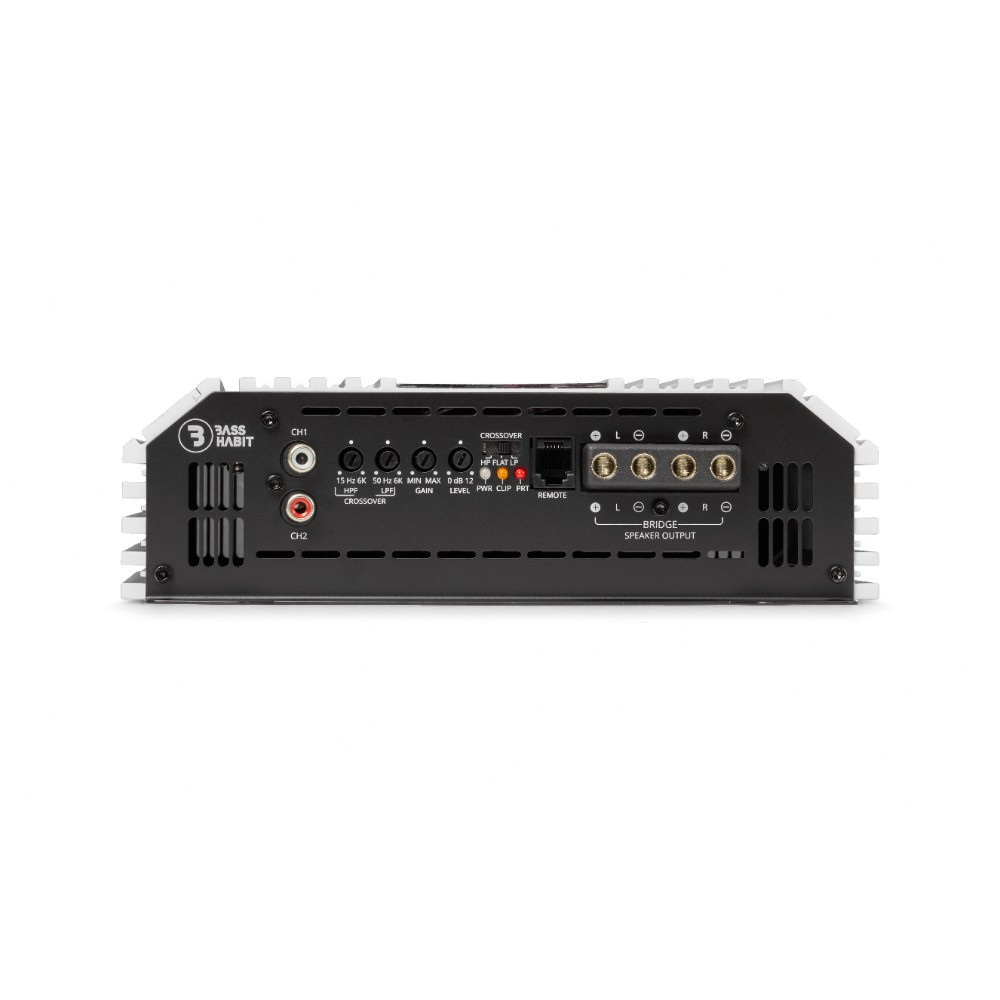 Bass Habit SPL Play SP5502FR, 2-kanals forstærker
