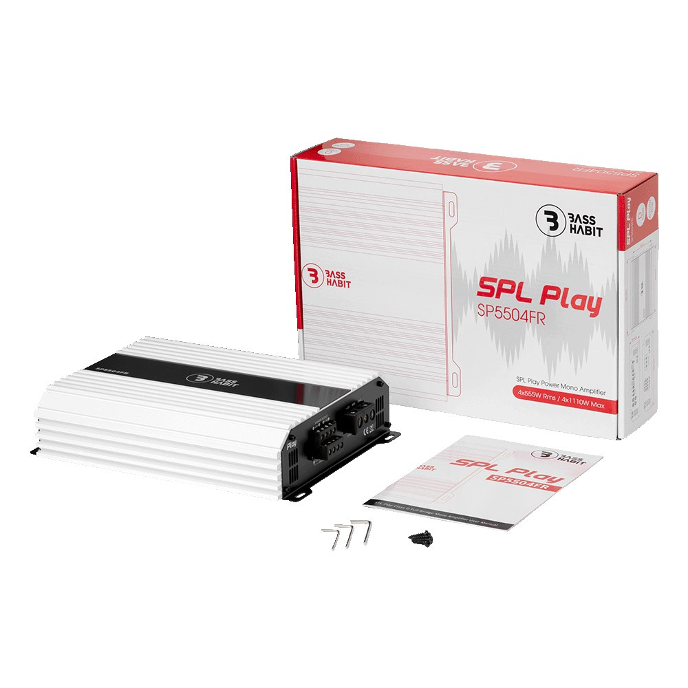 Bass Habit SPL Play SP5504FR, firekanals forstærker