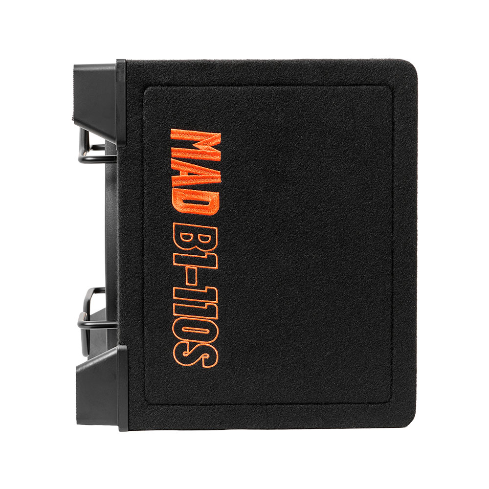 GAS MAD B1-110S, lukket 1x10-tommers basboks