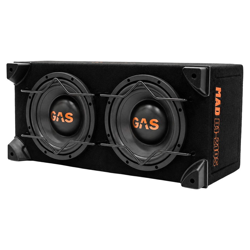 GAS MAD B1-210S, lukket 2x10-tommer basboks