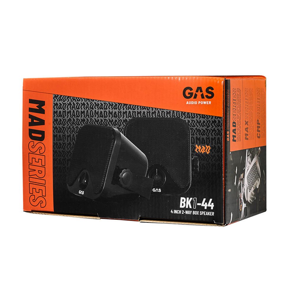 GAS MAD BK1-44, 4 tommer 2-vejs kabinet højttaler