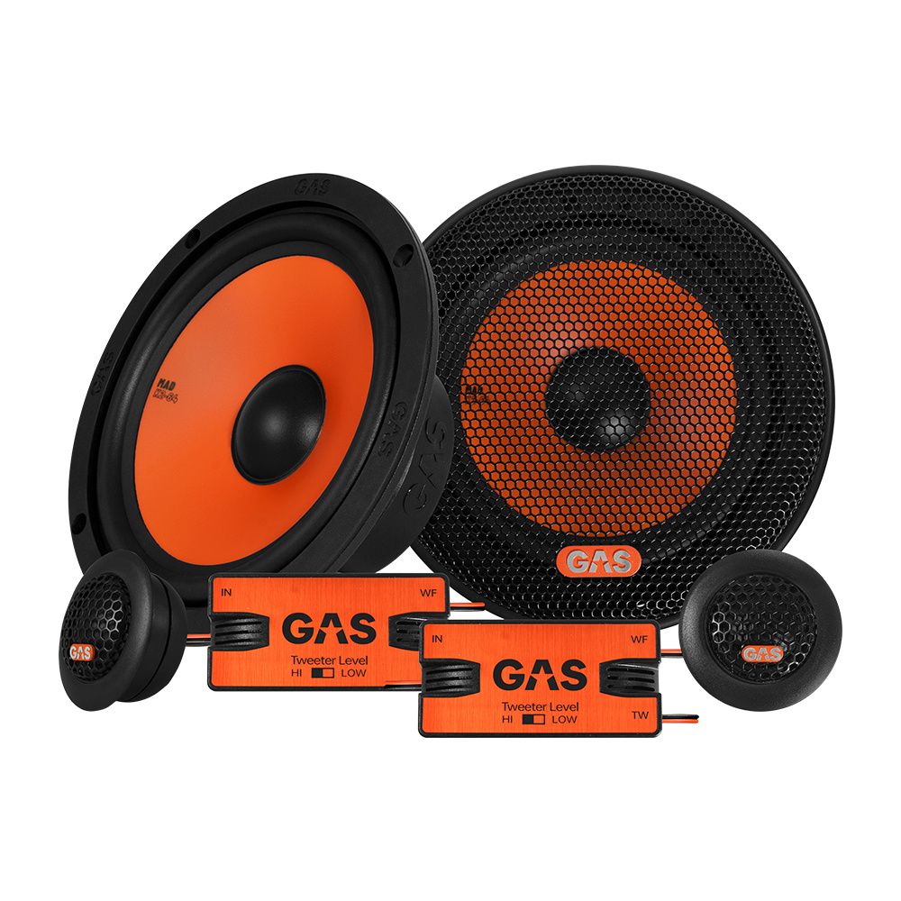 GAS MAD K2-64, 6.5 tommers kitsystem