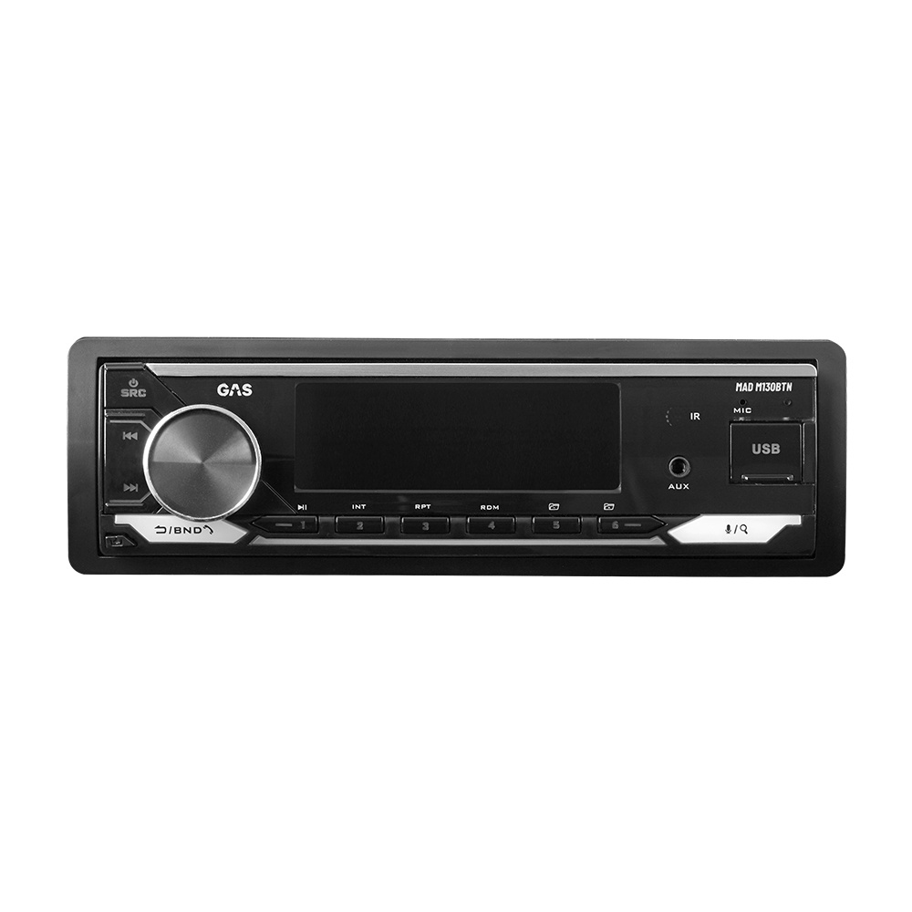 GAS MAD M130-BTN bilstereo med Bluetooth, DSP og 3 par lavniveau