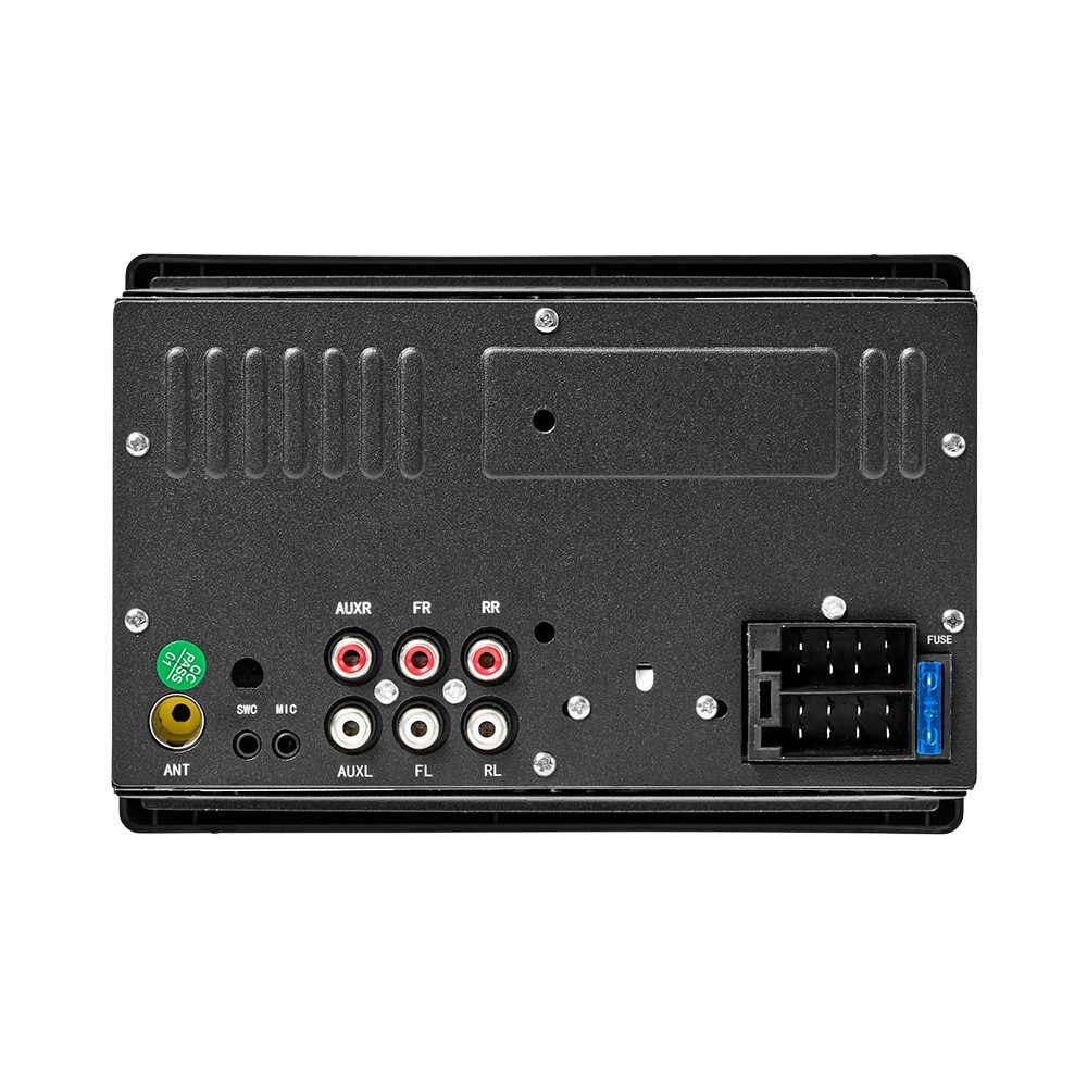 GAS MAD M210-BTR, 2-DIN bilstereo med Bluetooth og 2 par lavniveauudgange