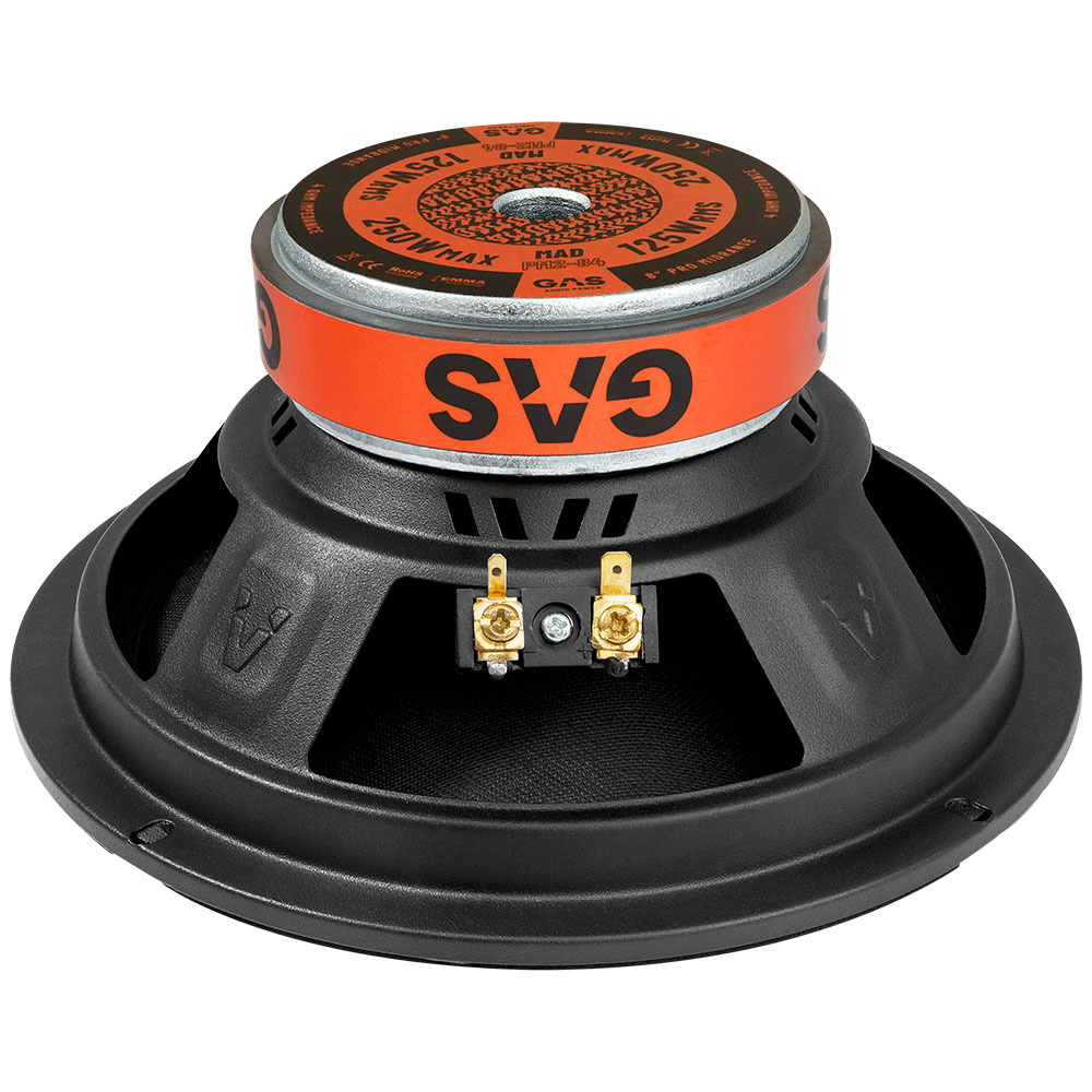 GAS MAD PM2-84, fantastisk 8 tommer mellembas