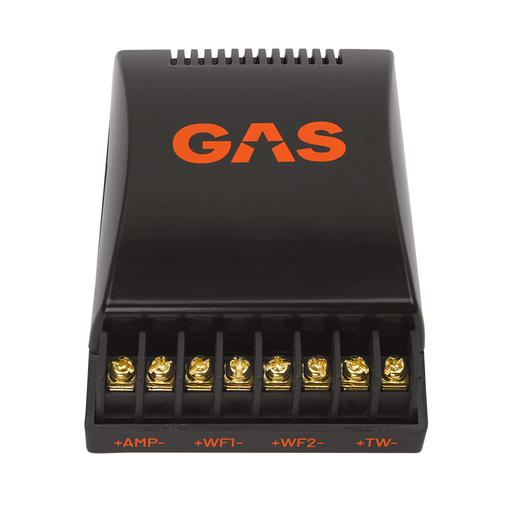 GAS MAD PXO1-24, 2-vejs delingsfilter, 4 Ohm