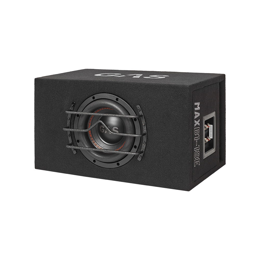 GAS MAX B1-18E, rigtig tung 1x8 tommer basboks