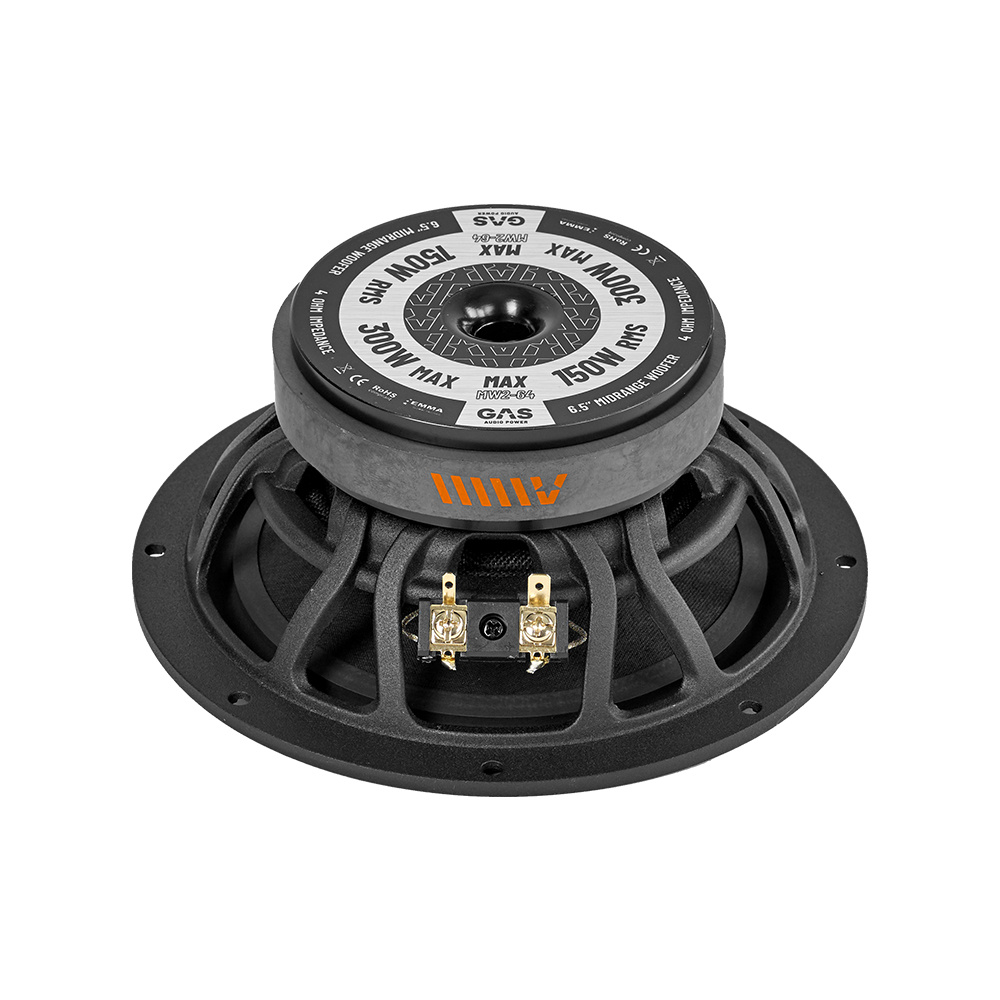 GAS MAX K2-64, velspillende 6.5 tommer kitsystem