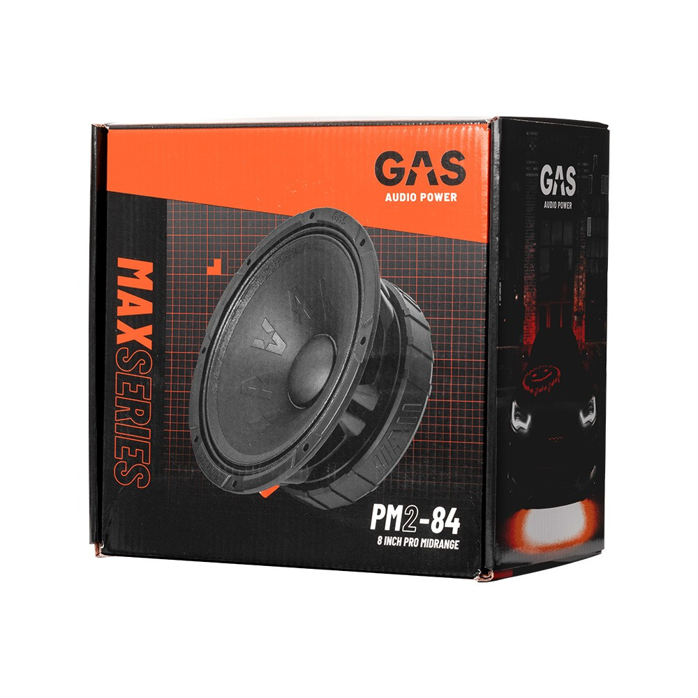 GAS MAX PM2-PM2-84, 8 tommer bas/midbas, stk