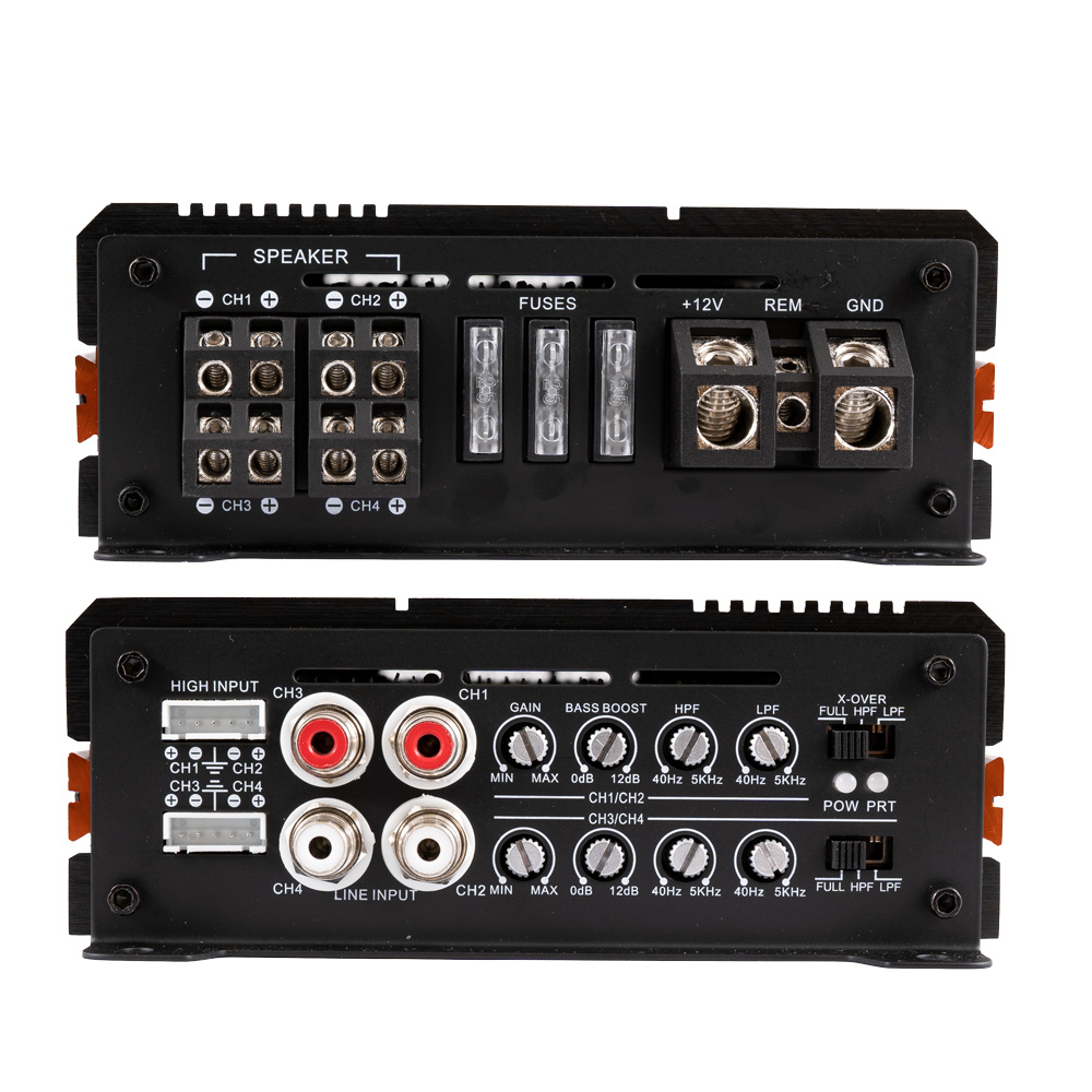 GAS PRO POWER 80.4, Fyrkanalssteg