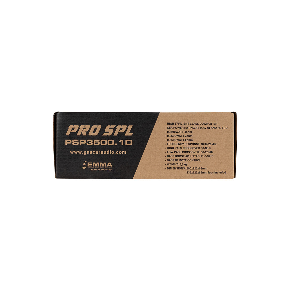GAS PRO SPL POWER 3500.1D