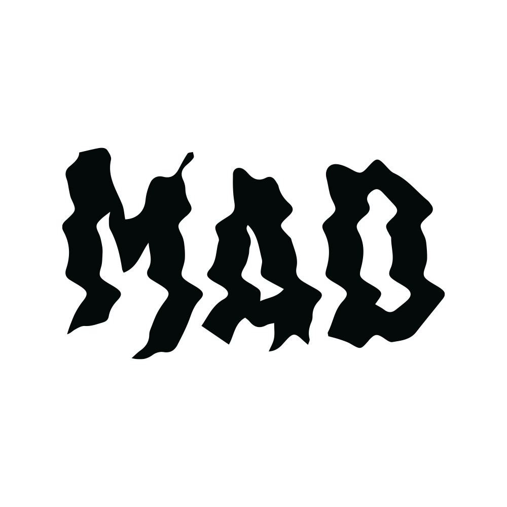 MAD 10x5.5cm, sort