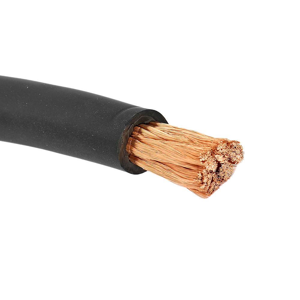 GAS MAX sort 50mm² OFC-strømkabel, 2 meter