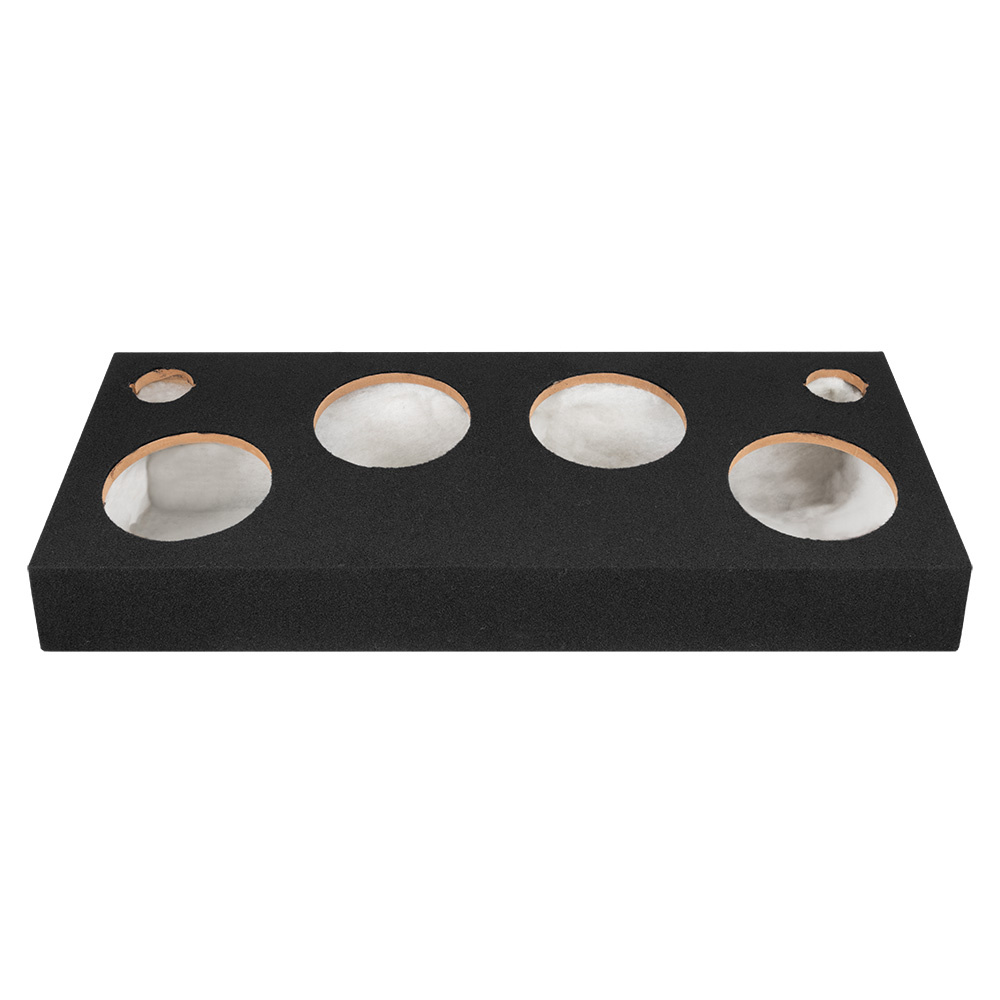 GAS PRO, Tom raggarplanka, SPL-låda 4x8tum med diskanthål