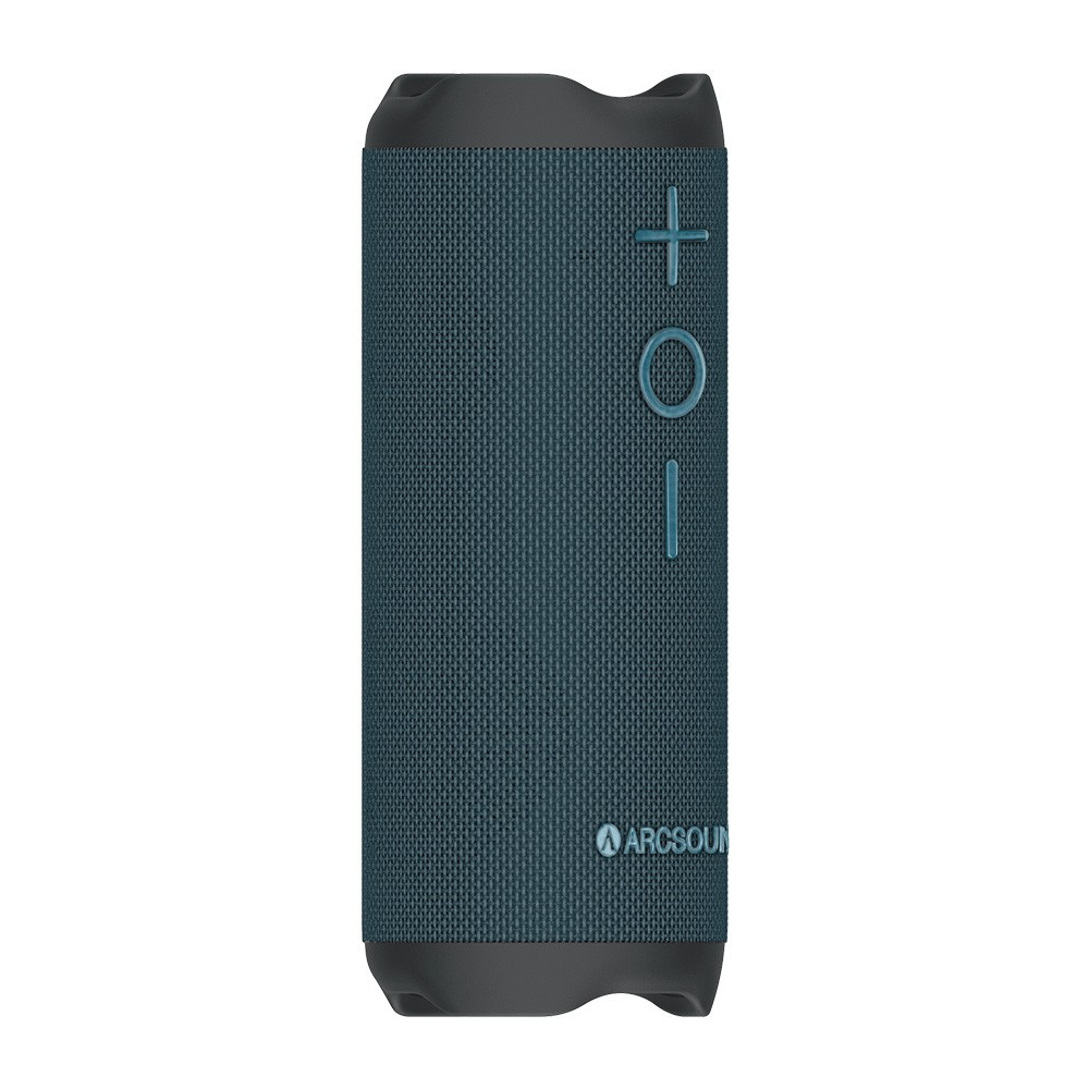 Arcsound EDGE Sapphire Blue kraftfuld bærbar højttaler med Bluetooth, sort