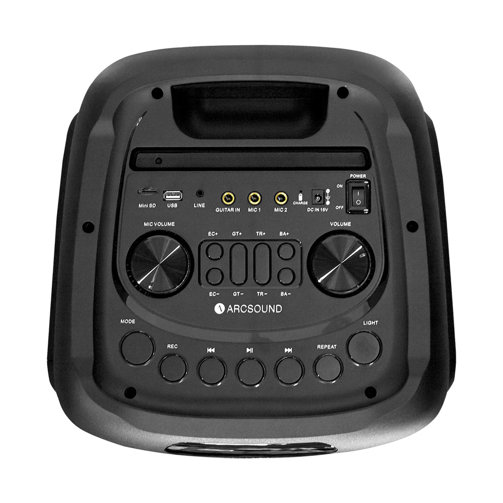 Arcsound HAZE (gen.2), festhøjttaler med trådløs mikrofon og Bluetooth