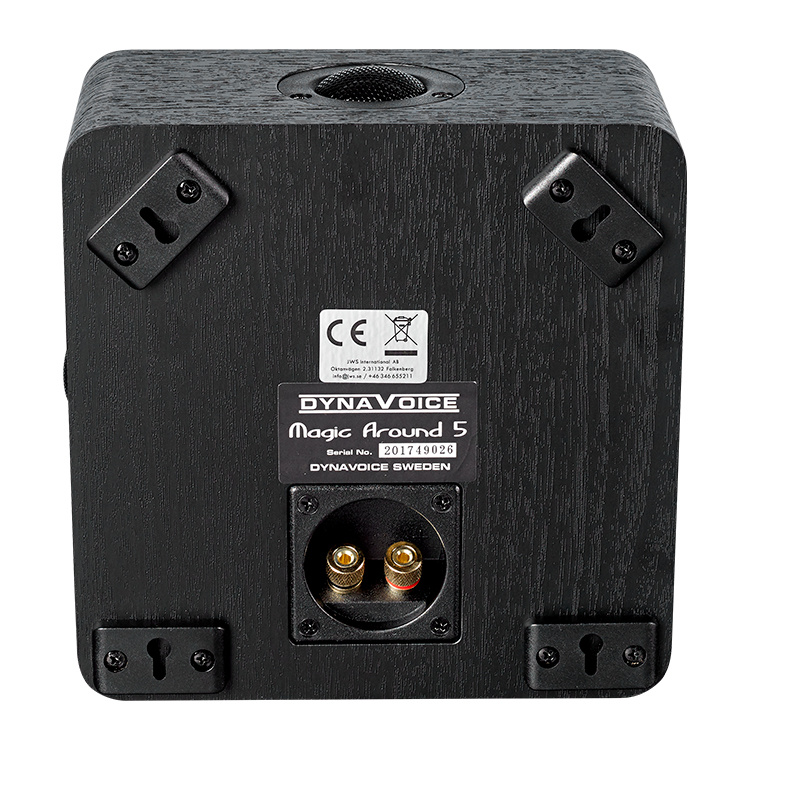 Dynavoice Magic Around-5 EX v3 Surroundhögtalare Svart ask, par