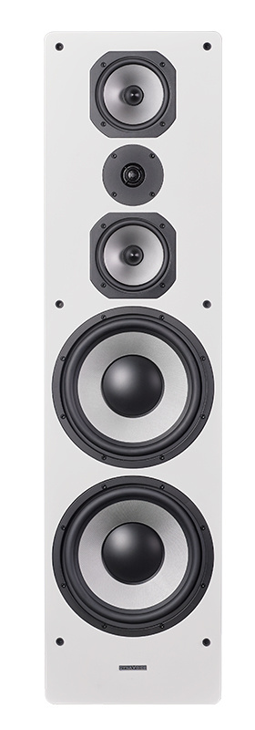 Dynavoice Challenger M-105 EX v4 golvhögtalare, Vit