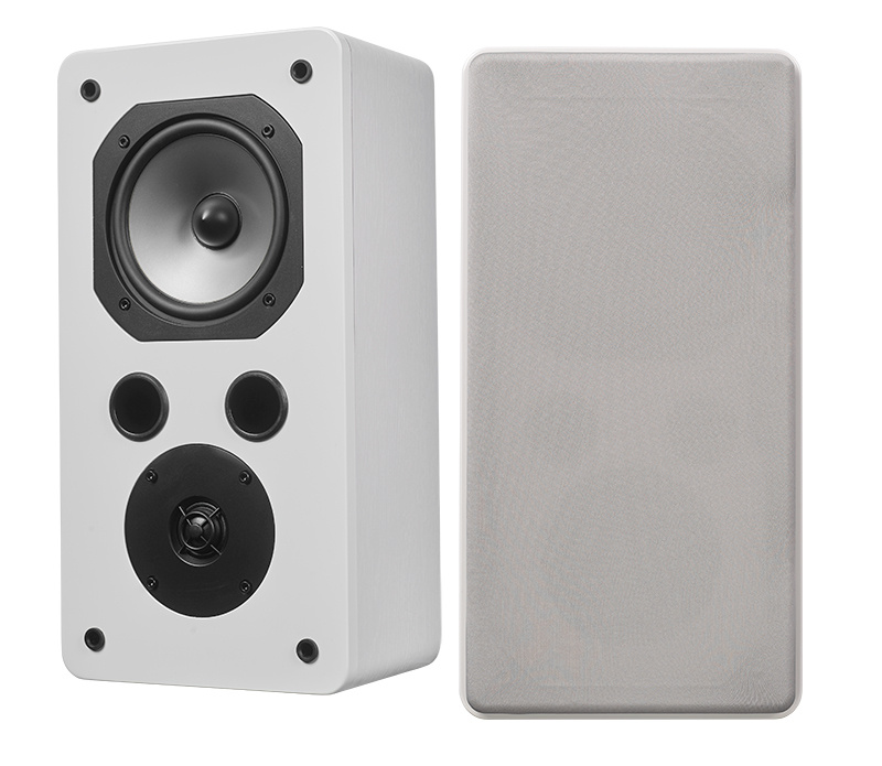 Dynavoice Challenger S-5 EX v4 Vägghögtalare Vit, par