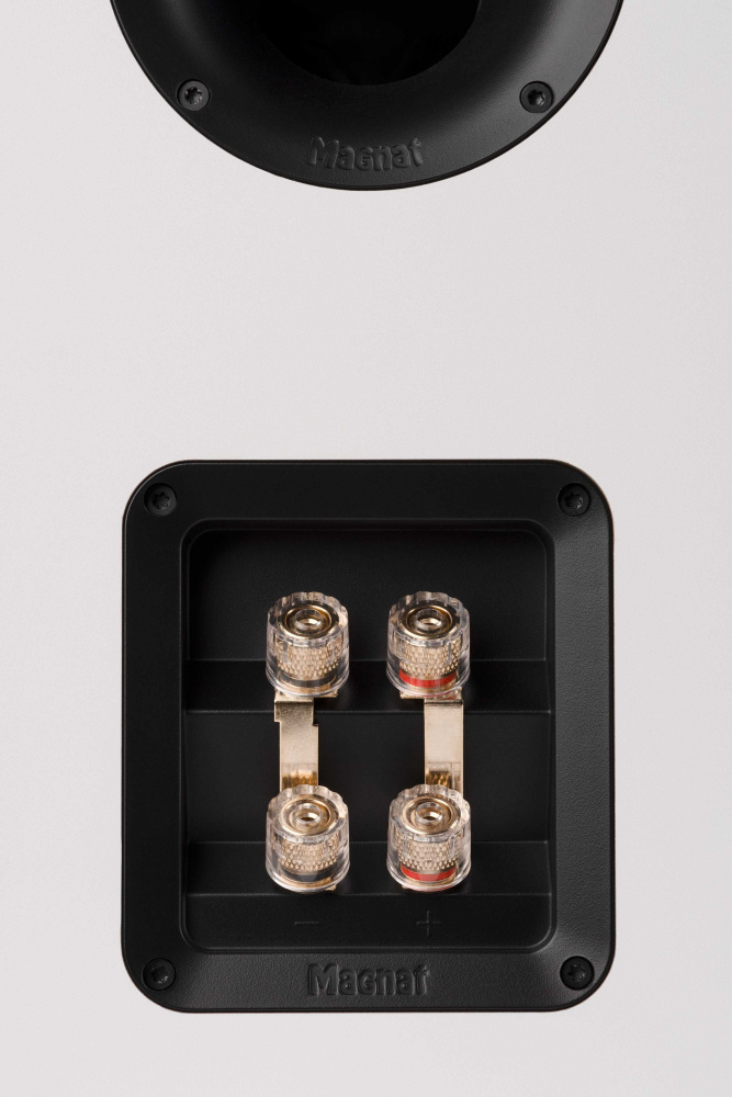 Magnat Signature 603 stativhøjttalere, mat hvidt sæt