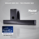 Magnat SBW250 soundbar med trådlös subwoofer, svart Magnat SBW250 soundbar med trådlös subwoofer, svart