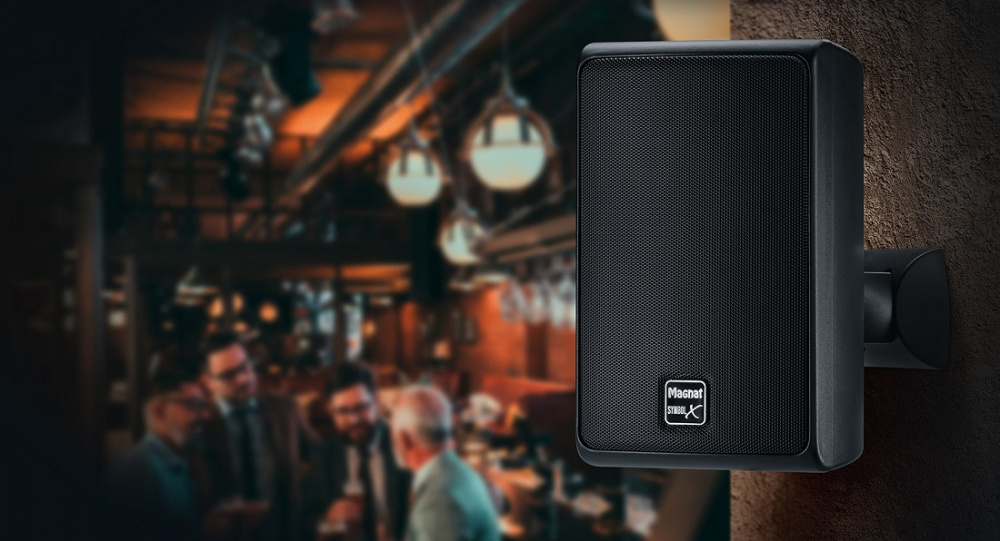 Magnat Symbol X 130 Utomhushögtalare, svart par