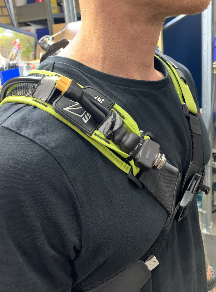 Nizled hjälmkit med 1 lampa