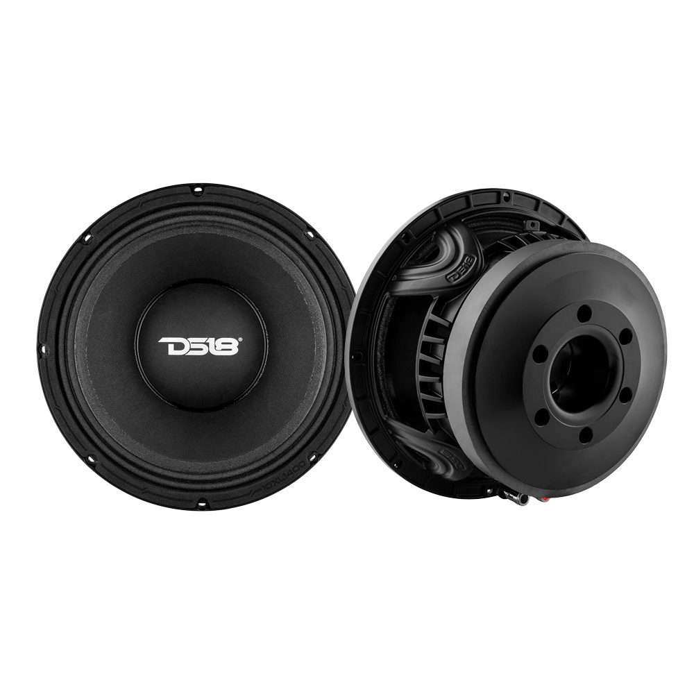 2-pak DS18 10XL1400-4, 10 tommers midbas