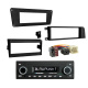 Retro-bilradiokit til Volvo 240/740 1975–1993, Blaupunkt Skagen 400 DAB Retro-bilradiokit til Volvo 240/740 1975–1993, Blaupunkt Skagen 400 DAB