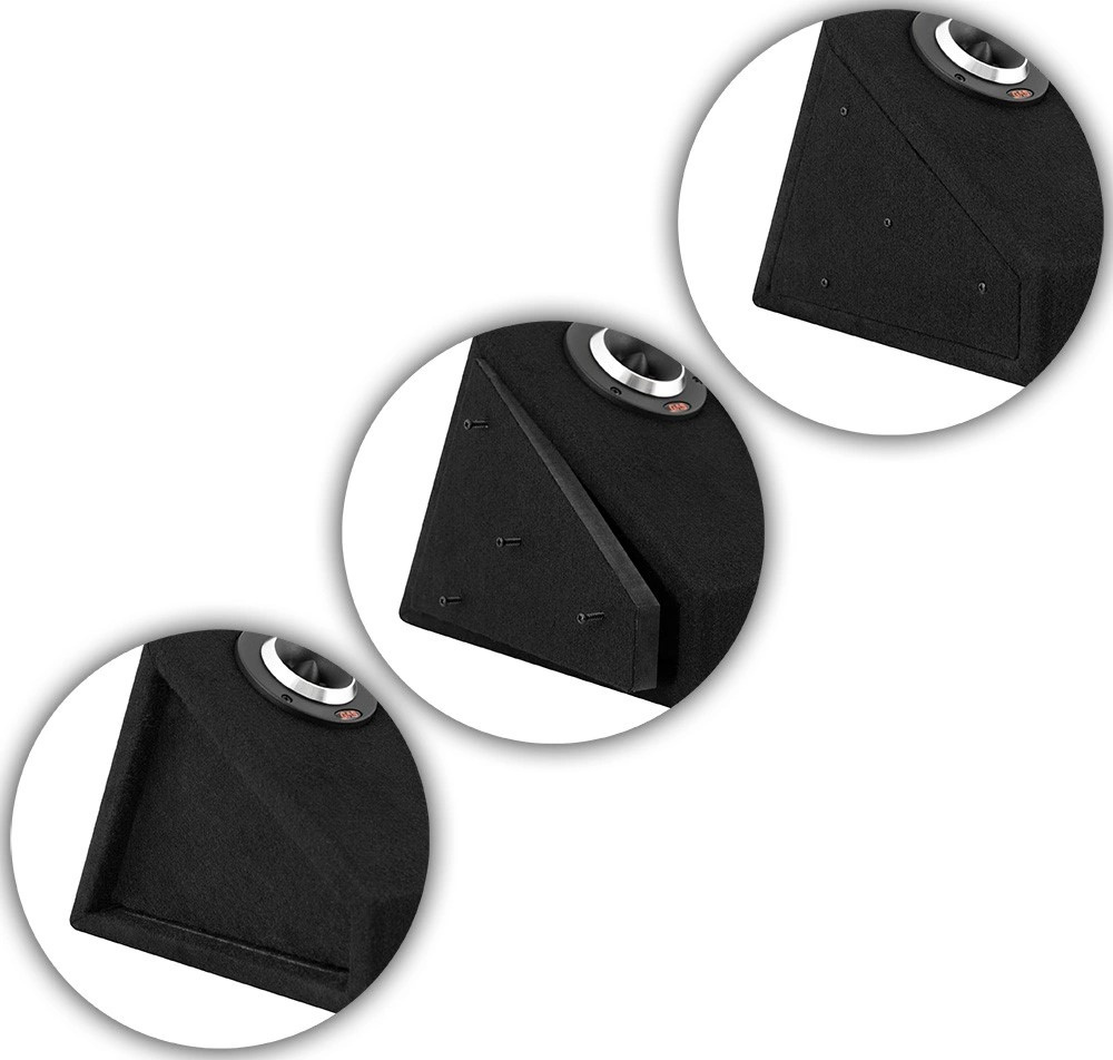 Rockford Fosgate P1-2x12 baspaket & PSB4645 raggarplanka med slutsteg