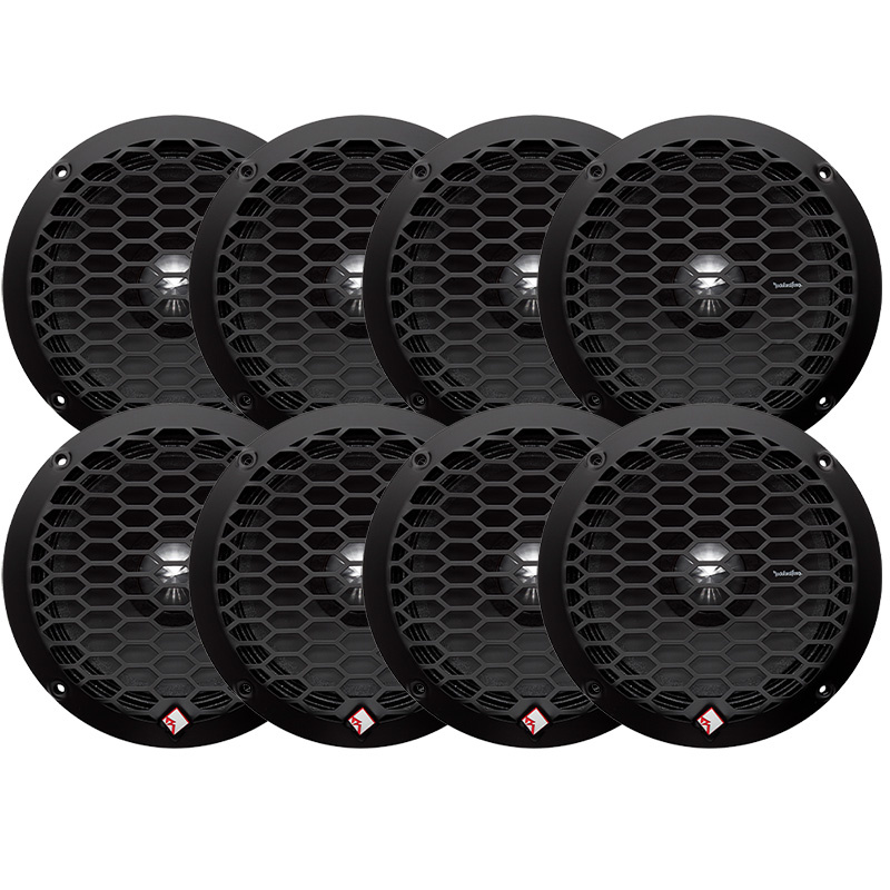 8-pack Rockford fosgate PPS4-6 Punch Pro 6.5tommer