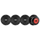 4-pack DS18 8XL800-4, tunge 8 tommers mellemtoneenheder 4-pack DS18 8XL800-4, tunge 8 tommers mellemtoneenheder